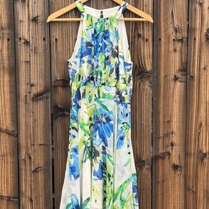 Eliza J || Floral Print High/Low Dress